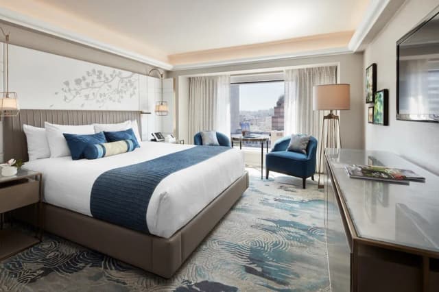 舊金山日航飯店-豪華客房, 1 張特大雙人床, 非吸煙房-1