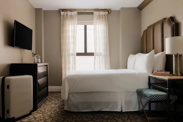 호텔 비쥬-디럭스룸, 퀸사이즈침대 1개, 롤인 샤워 시설-4