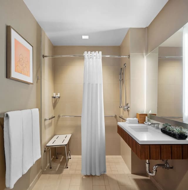 ハイアット グランド セントラル ニューヨーク-ルーム キングベッド 1 台 バリアフリー (Shower)-4