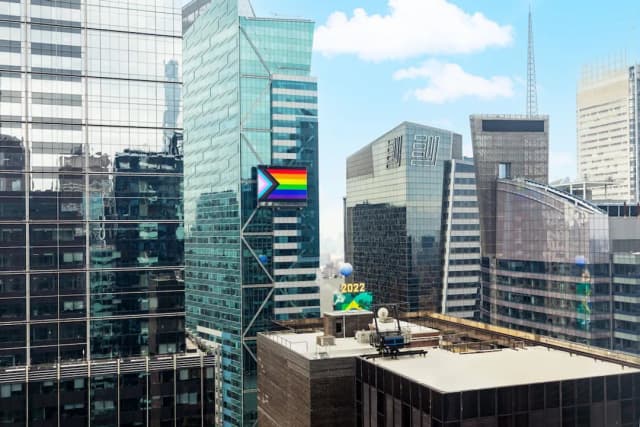 時代廣場百老匯千禧飯店-豪華客房, 1 張特大雙人床, 城市景觀-8