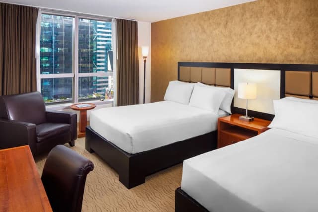 時代廣場百老匯千禧飯店-標準客房, 2 張標準雙人床-1