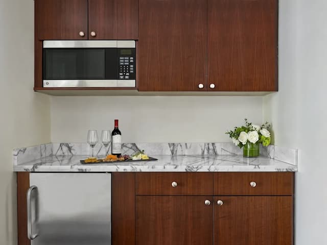 洛斯麗晶酒店-頂級開放式客房, 1 張特大雙人床-4