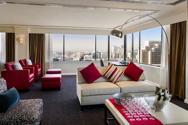 洛杉磯市中心希爾頓逸林酒店-總統套房, 1 張特大雙人床-6