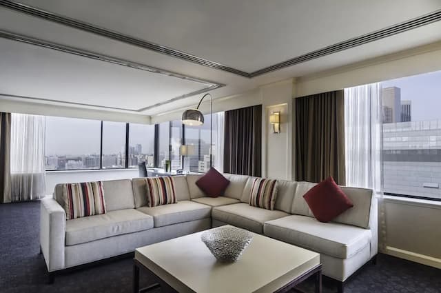 洛杉磯市中心希爾頓逸林酒店-總統套房, 1 張特大雙人床-5