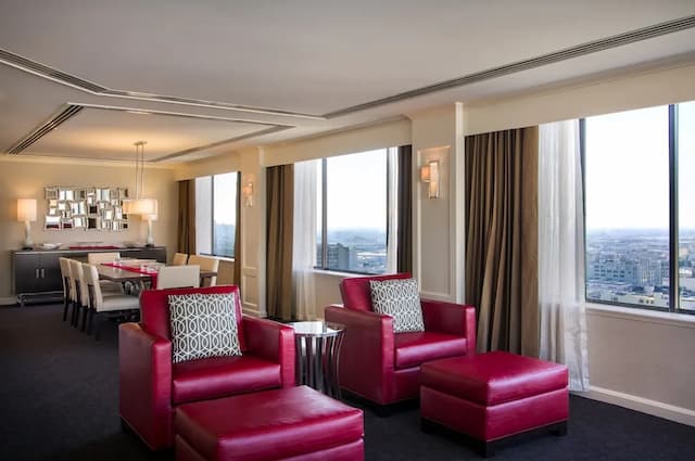 洛杉磯市中心希爾頓逸林酒店-總統套房, 1 張特大雙人床-4