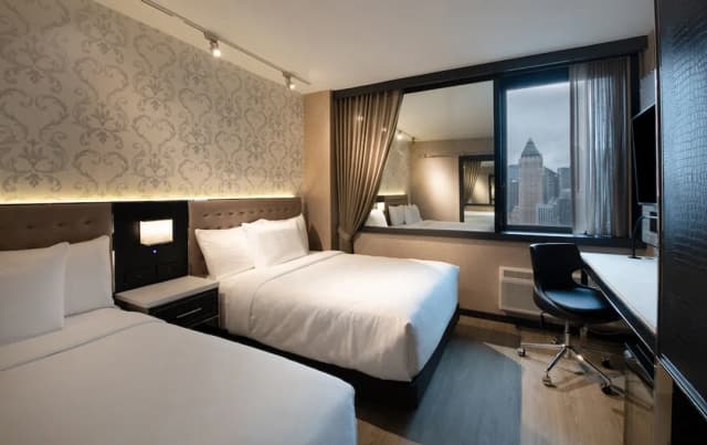 Aliz Hotel Times Square-华丽双人房, 2 张双人床-1