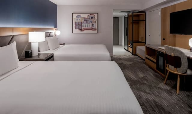 ハイアット リージェンシー サンフランシスコ-ルーム クイーンベッド 2 台 ベイビュー-5