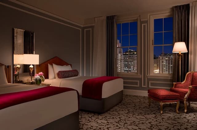 洛杉磯比特摩爾千禧酒店-休閒客房, 2 張標準雙人床-1