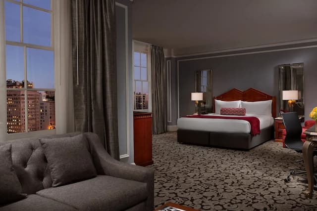 洛杉磯比特摩爾千禧酒店-開放式套房, 1 張特大雙人床-1