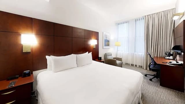 河畔酒店-標準客房, 1 張特大雙人床-1