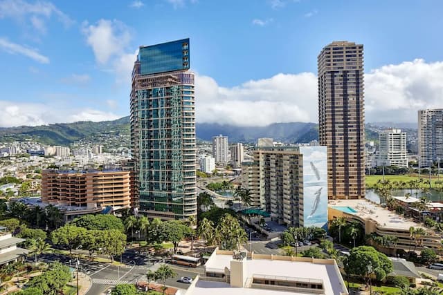 ダブルツリーbyヒルトン・アラナ - ワイキキ・ビーチ-スイート キングベッド 1 台ソファーベッド付き (Waikiki Suite, City/Mountain View)-6