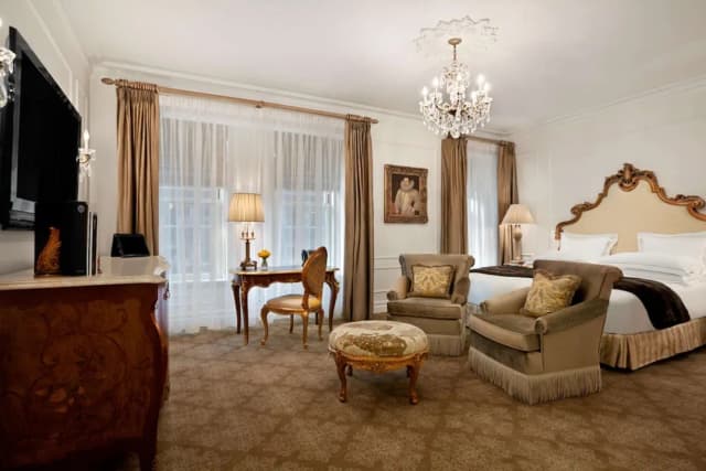 紐約廣場 - 費爾蒙管理酒店-豪華客房, 1 張特大雙人床-3