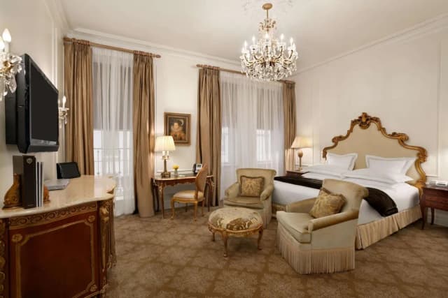 紐約廣場 - 費爾蒙管理酒店-豪華客房, 1 張特大雙人床, 無障礙-1