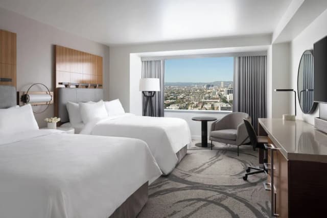 JW Marriott Los Angeles L.A. LIVE-客房, 2 张大床, 城市景观-5