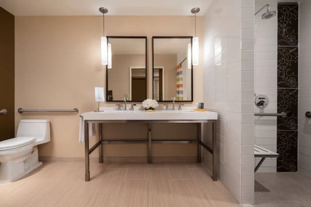 JW Marriott Los Angeles L.A. LIVE-小型套房, 1 张特大床和 1 张沙发床-2