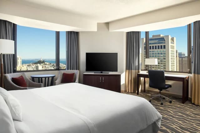 舊金山聯合廣場威斯汀聖弗朗西斯飯店-普通套房, 1 張特大雙人床, 高層 (View)-1