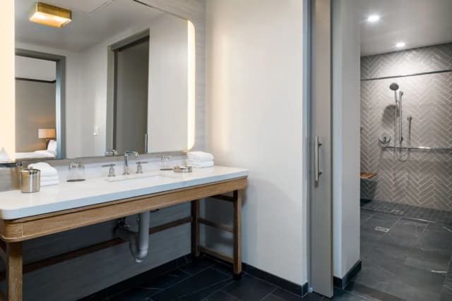 舊金山聯合廣場威斯汀聖弗朗西斯飯店-奢華客房, 1 張特大雙人床, 海灣景觀-8