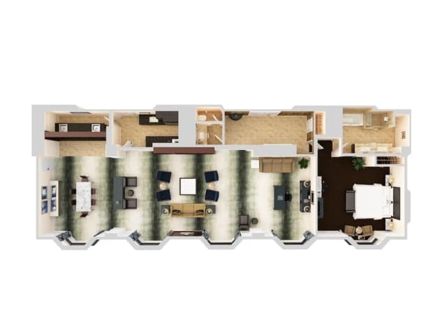 舊金山聯合廣場威斯汀聖弗朗西斯飯店-奢華客房, 1 張特大雙人床, 海灣景觀-2