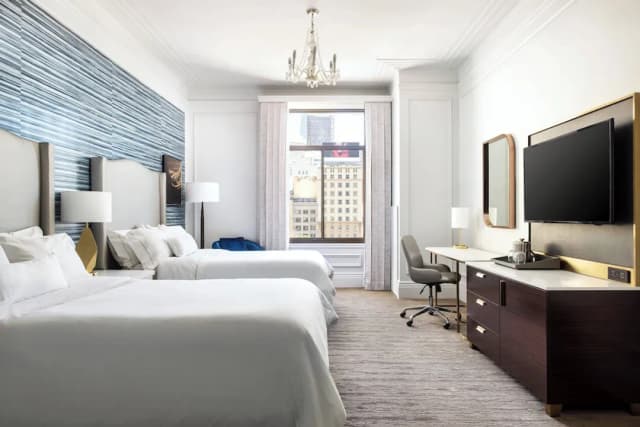 舊金山聯合廣場威斯汀聖弗朗西斯飯店-傳統客房, 2 張標準雙人床 (Mobility/Hearing Accessible, Tub)-2