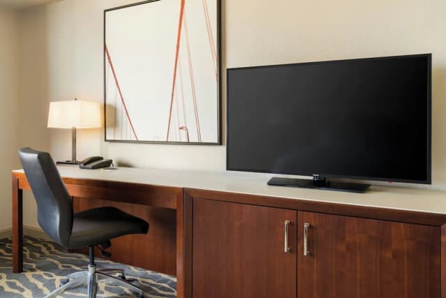 舊金山聯合廣場威斯汀聖弗朗西斯飯店-豪華客房, 1 張特大雙人床, 高層 (Mobility/Hearing Access, Roll-In Shwr)-6