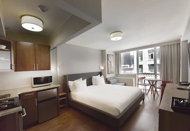 32 32 酒店-高級雙人房, 廚房-1