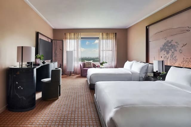 紐約柏寧飯店-客房, 2 張加大雙人床, 公園景觀-2