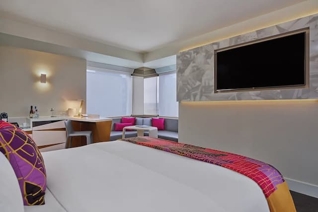 W 酒店 - 三藩市-開放式套房, 1 張特大雙人床, 轉角-3