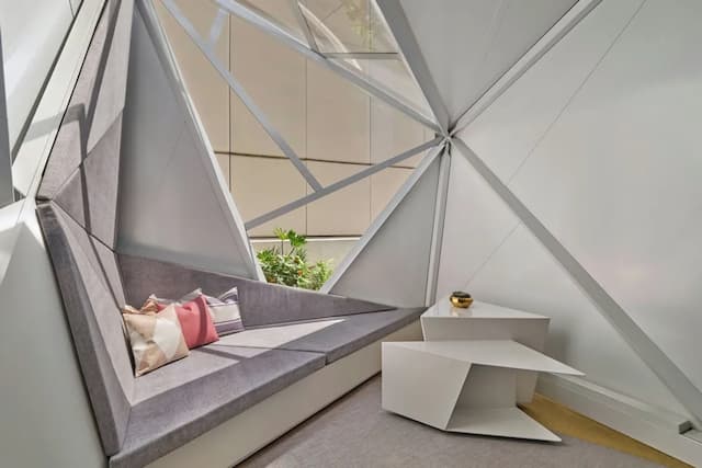 W 酒店 - 三藩市-尊貴開放式客房, 1 張特大雙人床, 露台-3