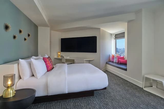 W 酒店 - 三藩市-頂層客房, 1 間臥室, 城市景-3