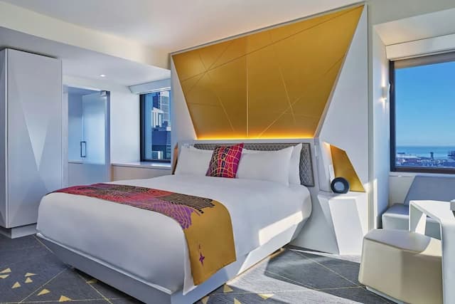 W 酒店 - 三藩市-開放式套房, 1 張特大雙人床, 轉角 (Hearing Accessible)-3