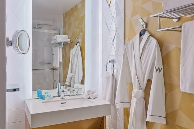 W 酒店 - 三藩市-標準客房, 2 張標準雙人床 (Mobility/Hearing Accessible, Tub)-2