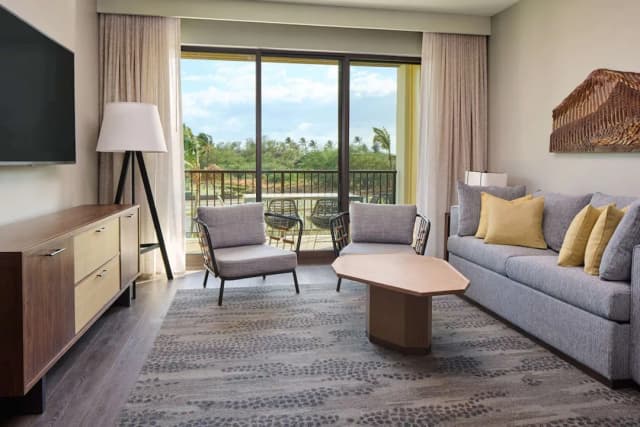 힐튼 그랜드 베케이션스 클럽 마우이 베이 빌라-룸, 침실 1개, 리조트 전망-5