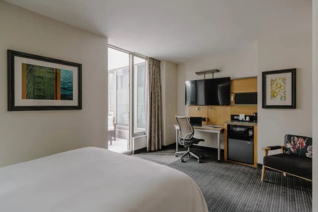 Club Quarters Hotel, World Trade Center-高级房, 露台-4