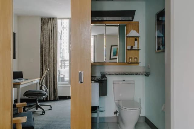 Club Quarters Hotel, World Trade Center-高级房, 露台-12