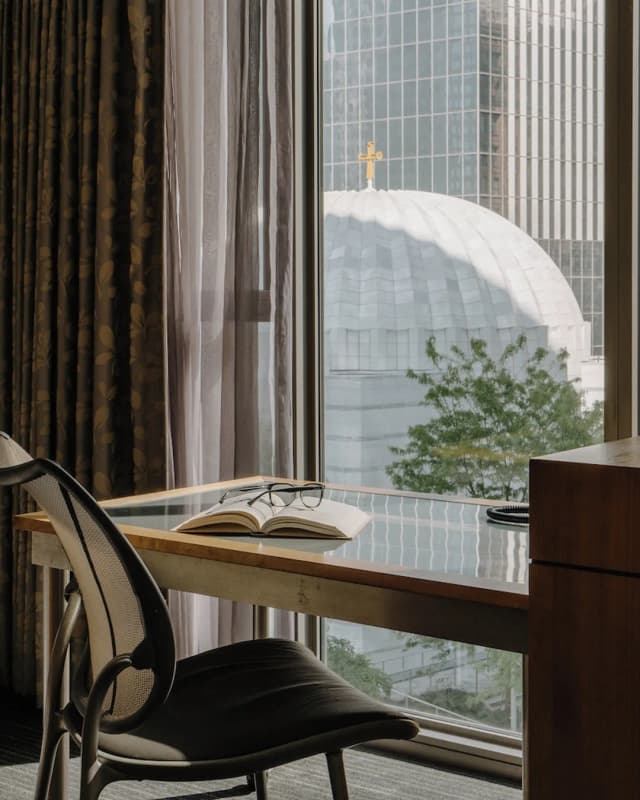 Club Quarters Hotel, World Trade Center-套房, 1 张大床和 1 张沙发床 (One Room)-6