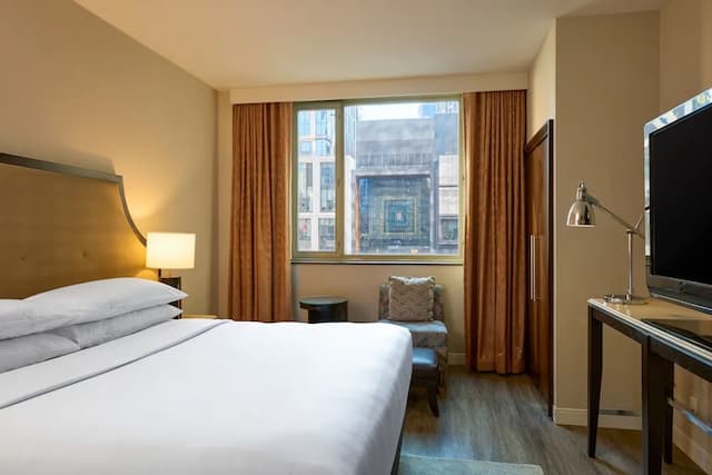 쉐라톤 브루클린 뉴욕 호텔-스위트, 킹사이즈침대 1개 및 소파베드-8