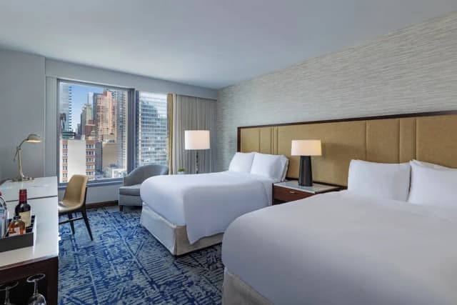 InterContinental New York Times Square by IHG-Premium Room, 2 Double Beds, Mobility Accessible (Midtown View)-5