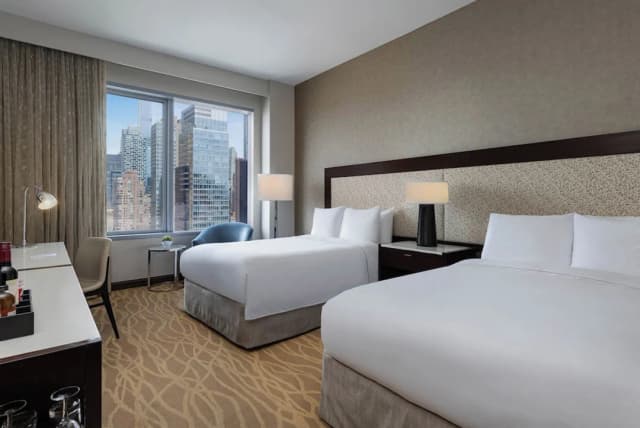 InterContinental New York Times Square by IHG-Premium Room, 2 Double Beds, Mobility Accessible (Midtown View)-4
