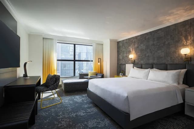 Renaissance New York Times Square Hotel by Marriott-Room, 1 King Bed, City View-1