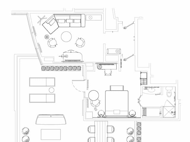 Sofitel New York-套房, 露台-13