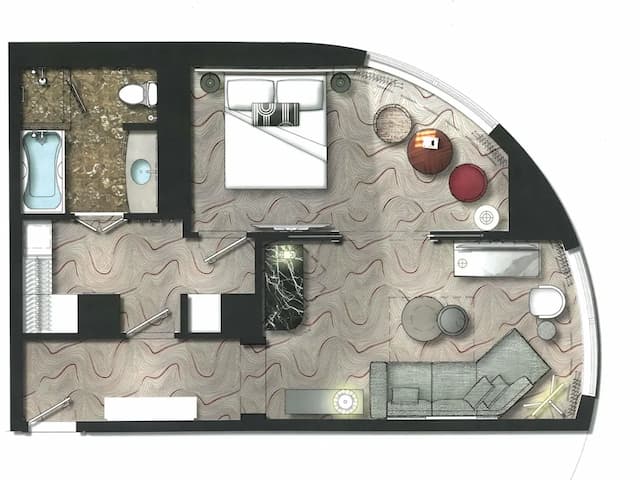 Sofitel New York-套房, 1 间卧室-3