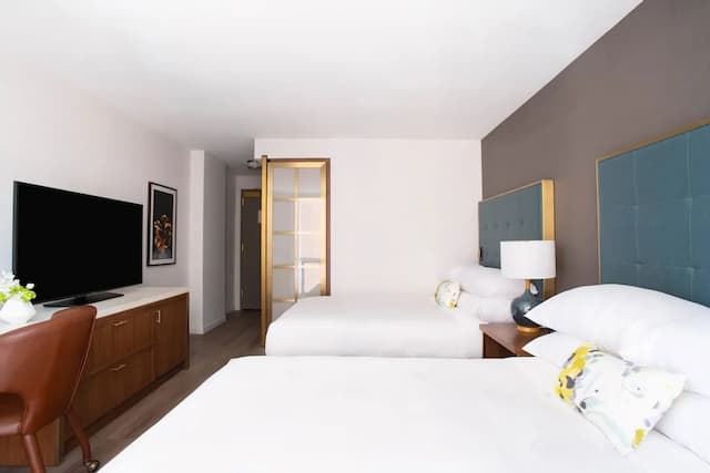 Le Méridien Essex Chicago-华丽客房, 2 张双人床 (Hearing Accessible)-4