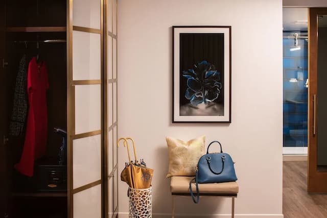 Le Méridien Essex Chicago-高级房, 1 张特大床, 城市景观 (Mobility/Hearing Access, Roll-In Shwr)-8