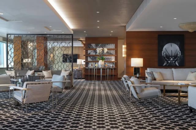 The Ritz-Carlton, Los Angeles-小型套房, 1 张特大床, 城市景观-4