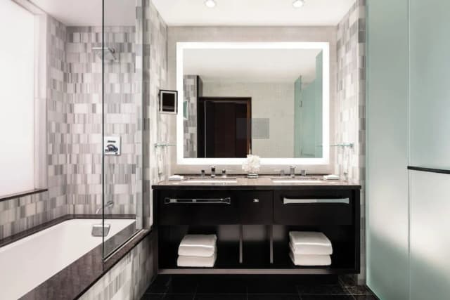 The Ritz-Carlton, Los Angeles-华丽客房, 1 张特大床, 城市景观-7
