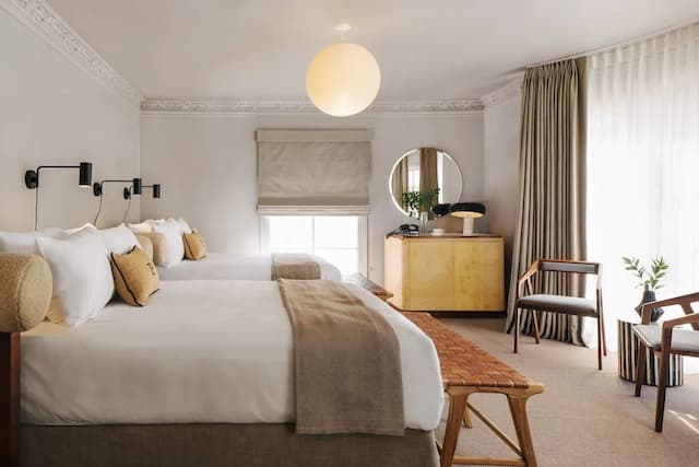 Palihotel Westwood Village - West Beverly Hills-华丽客房, 2 张大床, 花园景观 (The Garden Queen Double)-1