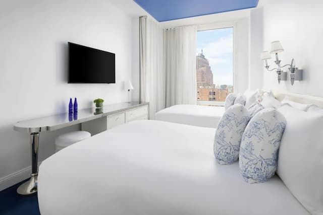 ノモ ソーホー-デラックス ルーム ダブルベッド 2 台-2