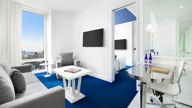 ノモ ソーホー-スイート クイーンベッド 1 台ソファーベッド付き-1