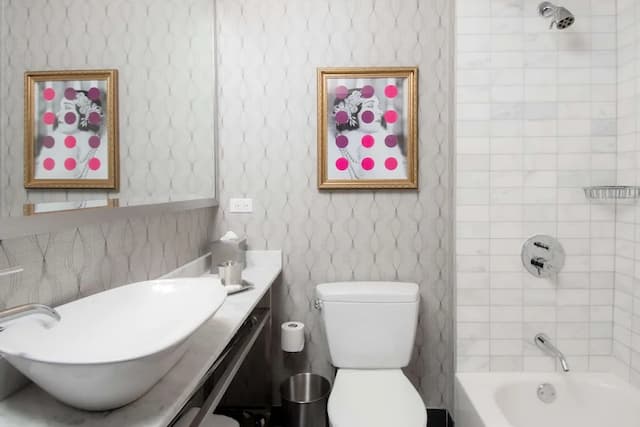 ザ アレグロ ロイヤル ソネスタ ホテル シカゴ ループ-ルーム ダブルベッド 2 台 バリアフリー (Mobility/Hearing Bathtub)-6