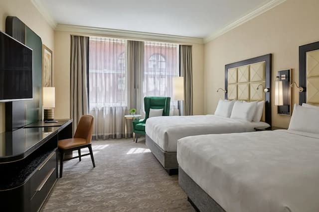 JW 메리어트 시카고-룸, 퀸사이즈침대 2개 (View)-1